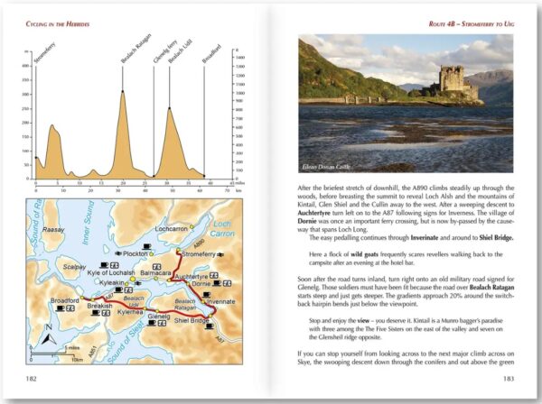 Cycling in the Hebrides 9781852848279  Cicerone Press   Fietsgidsen, Meerdaagse fietsvakanties Skye & the Western Isles