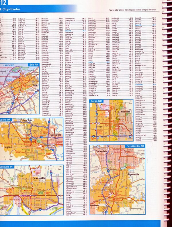 Michelin wegenatlas USA /  2025 (USA edition) 9782067263055  Michelin Wegenatlassen  Wegenatlassen Verenigde Staten