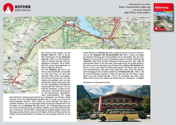 wandelgids Adlerweg Rother Wanderführer 9783763344901  Bergverlag Rother RWG  Meerdaagse wandelroutes, Wandelgidsen Tirol