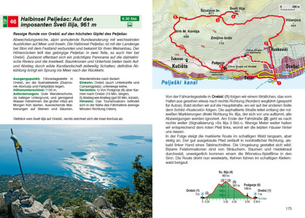 wandelgids Dalmatien Rother Wanderführer 9783763346981  Bergverlag Rother RWG  Wandelgidsen Kroatië