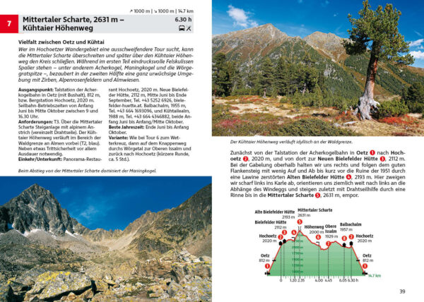 wandelgids Ötztal Rother Wanderführer 9783763347704  Bergverlag Rother RWG  Wandelgidsen Tirol