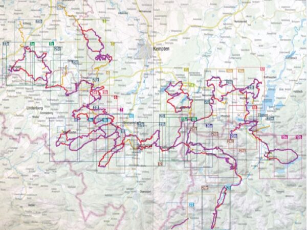 Bikeline Naturbiken Allgäu/Tirol | mountaibikegids 9783850009812  Esterbauer Bikeline  Fietsgidsen Beierse Alpen, Vorarlberg