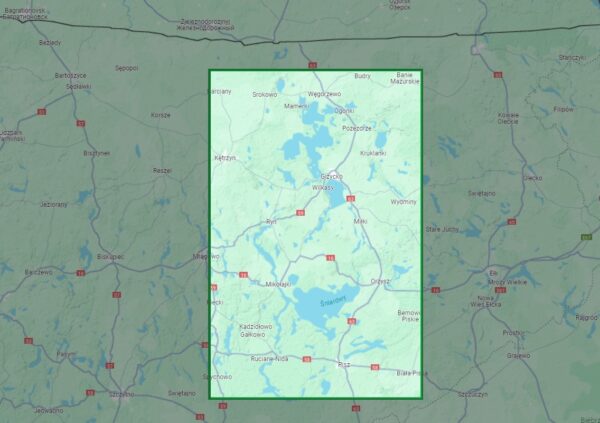 Wielkie Jeziora Mazurskie | wandelkaart 1:60.000 (Mazurische Meren) 9788381904063  ExpressMap   Wandelkaarten Noordoost-Polen met Mazurië