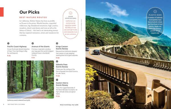 Best Road Trips California | Lonely Planet 9781838691615  Lonely Planet Best Road Trips  Reisgidsen California, Nevada