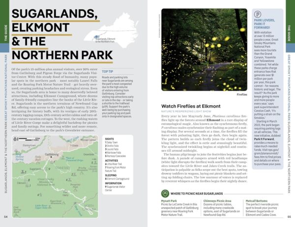 Lonely Planet Great Smoky Mountains | reisgids 9781838697921  Lonely Planet NP Guides  Reisgidsen VS Zuid-Oost, van Virginia t/m Mississippi