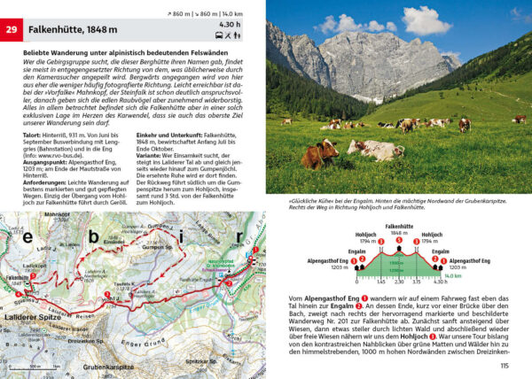 wandelgids Karwendel Rother Wanderführer 9783763348848  Bergverlag Rother RWG  Wandelgidsen Tirol