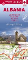 HA-01  Vermoshi, Tamare, Razma, Thethi | wandelkaart 9783943752595  Huber Verlag Albanië 1:50.000  Wandelkaarten Albanië