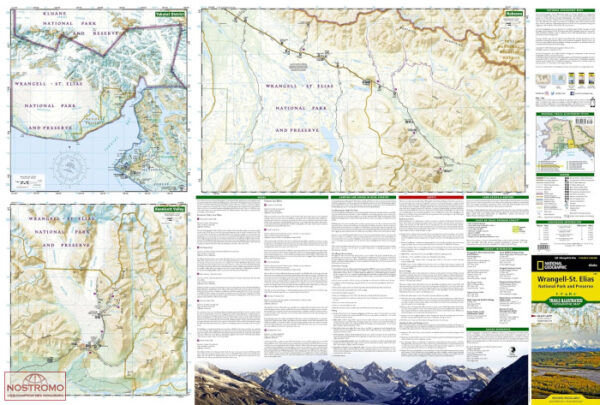 TI-249  Wrangell - St.Elias National Park | kaart 1:400.000 / 110.000 9781566953825  National Geographic / Trails Illustrated Nat.Park/Recr.Series  Landkaarten en wegenkaarten, Wandelkaarten Alaska