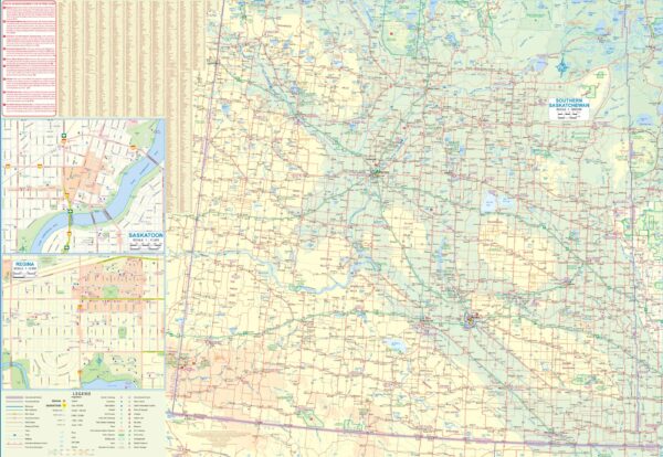 ITM South-Manitoba, South-Saskatchewan  | landkaart, autokaart 1:900.000 9781771294898  International Travel Maps   Landkaarten en wegenkaarten Toronto, Ontario & Canadese Midwest