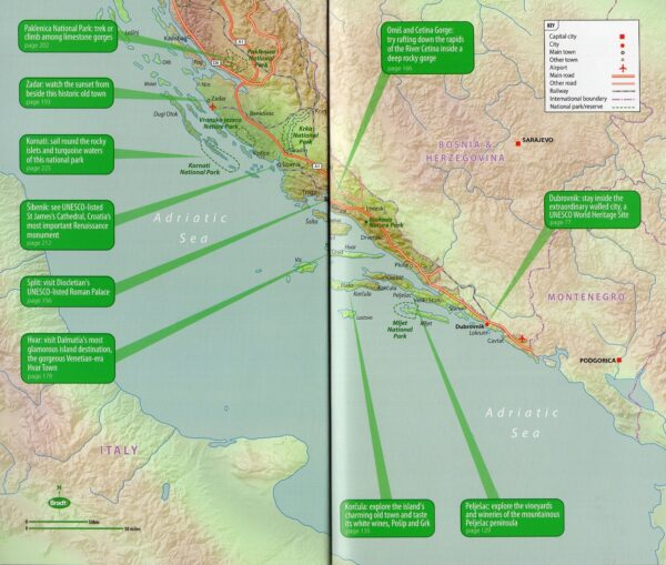 Dalmatian Coast | Bradt reisgids 9781804692349 Jane Foster, Piers Letcher Bradt   Reisgidsen Kroatië