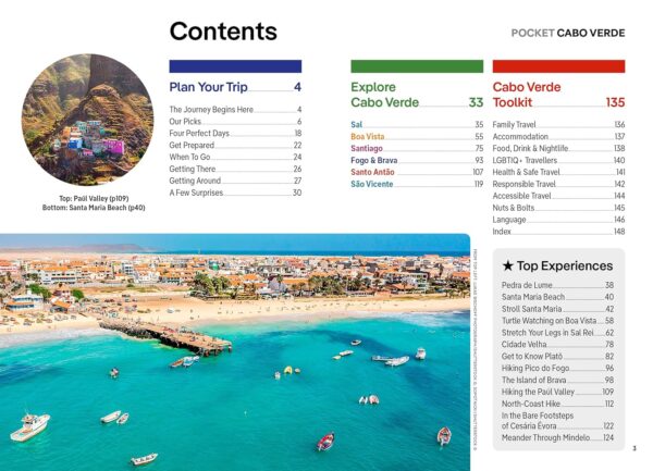 Cabo Verde Lonely Planet Pocket Guide | reisgids Kaapverdische Eilanden 9781837582327  Lonely Planet Lonely Planet Pocket Guides  Reisgidsen Kaapverdische Eilanden