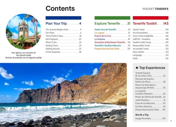 Tenerife Lonely Planet Pocket Guide 9781837582372  Lonely Planet Lonely Planet Pocket Guides  Reisgidsen Tenerife