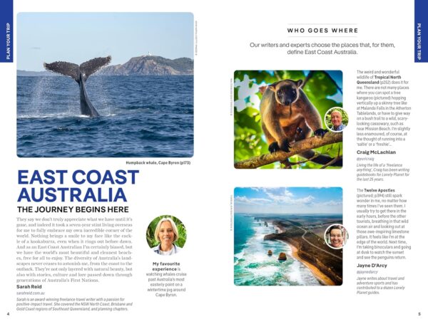 Lonely Planet East Coast Australia 9781838691950  Lonely Planet Travel Guides  Reisgidsen Australië