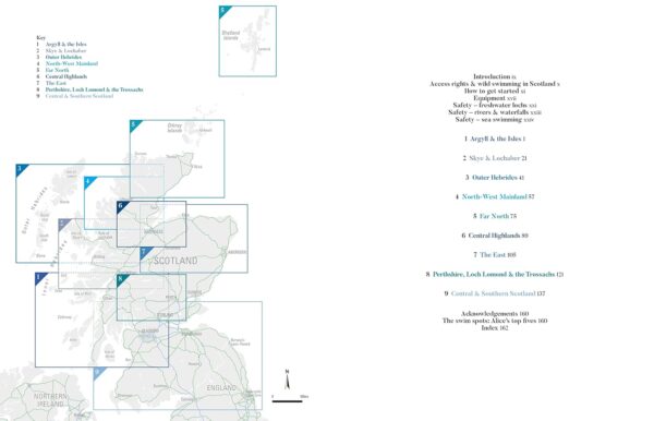 Swimming Wild in Scotland 9781839811760  Wild Things Publishing   Reisgidsen Schotland