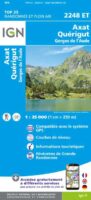 wandelkaart 2248ET Quérigut, Axat 1:25.000 9782758553984  IGN IGN 25 Franse Pyreneeën  Wandelkaarten Franse Pyreneeën