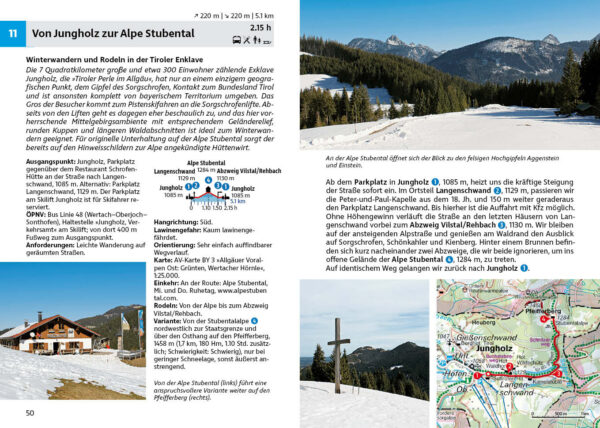 Allgäuer Alpen | gids voor winterwandelingen 9783763333134  Bergverlag Rother Winterwandern  Wandelgidsen Beierse Alpen