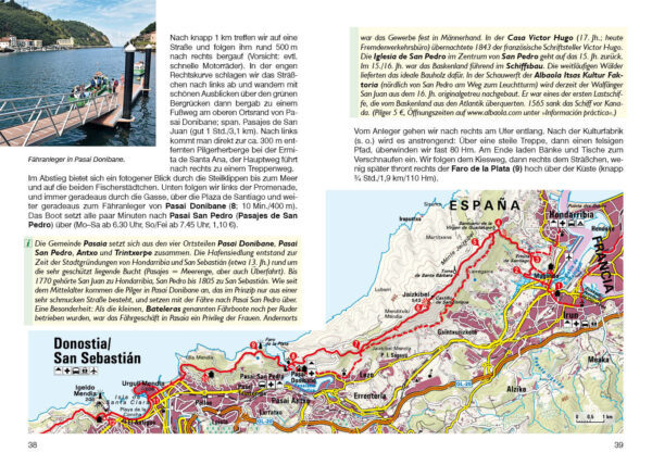 wandelgids Jakobsweg Camino del Norte Rother Wanderführer 9783763343928  Bergverlag Rother RWG  Meerdaagse wandelroutes, Santiago de Compostela, Wandelgidsen Santiago de Compostela, de Spaanse routes