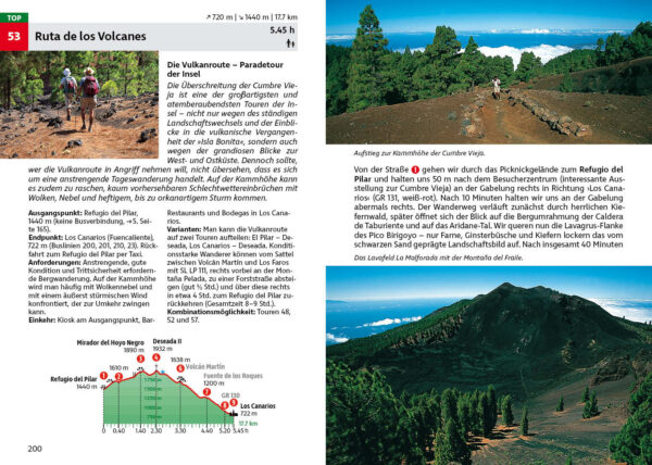 wandelgids La Palma Rother Wanderführer 9783763347889  Bergverlag Rother RWG  Wandelgidsen La Palma