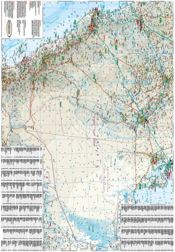 Saudi-Arabia landkaart, wegenkaart 1:1.800.000 9783831774487  Reise Know-How Verlag WMP, World Mapping Project  Landkaarten en wegenkaarten Saudi-Arabië