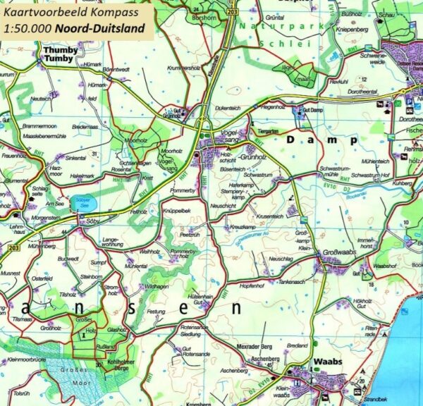 Kompass wandelkaart KP-863 Münster, Osnabrück 1:35.000 9783991542186  Kompass Wandelkaarten Kompass Nordrhein-Westfalen  Wandelkaarten Münsterland, Teutoburger Woud & Ostwestfalen