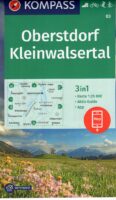 Kompass wandelkaart KP-03  Oberstdorf-Kleinwalsertal 9783991542261  Kompass Wandelkaarten Kompass Oberbayern  Wandelkaarten Beierse Alpen