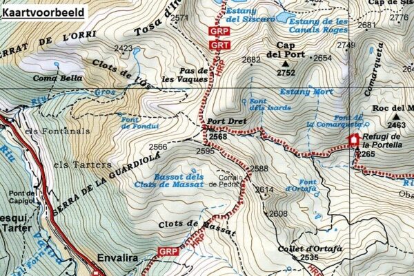 wandelkaart Montgrony 1:25.000 9788470111242  Editorial Alpina   Wandelkaarten Spaanse Pyreneeën