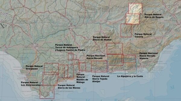 wandelkaart Sierra de Segura 1:40.000 9788494365287  Penibetica   Wandelkaarten Prov. Jaén & Almería (Oost-Andalusië)