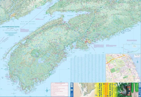 ITM Nova Scotia | landkaart, autokaart 1:380.000 9781771295987  International Travel Maps   Landkaarten en wegenkaarten Atlantic Canada