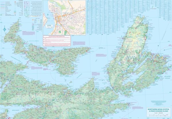 ITM Nova Scotia | landkaart, autokaart 1:380.000 9781771295987  International Travel Maps   Landkaarten en wegenkaarten Atlantic Canada