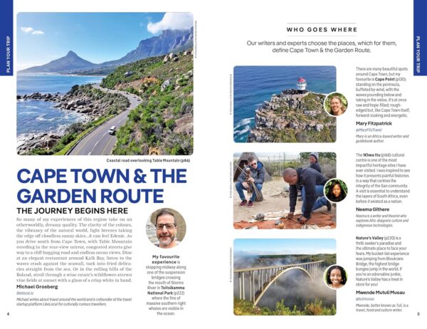 Cape Town & the Garden Route 9781787016729  Lonely Planet Cityguides  Reisgidsen Zuid-Afrika