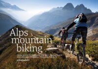 Alps Mountain Biking 9781910240366 Steve Mallet Vertebrate Publishing   Fietsgidsen Zwitserland en Oostenrijk (en Alpen als geheel)