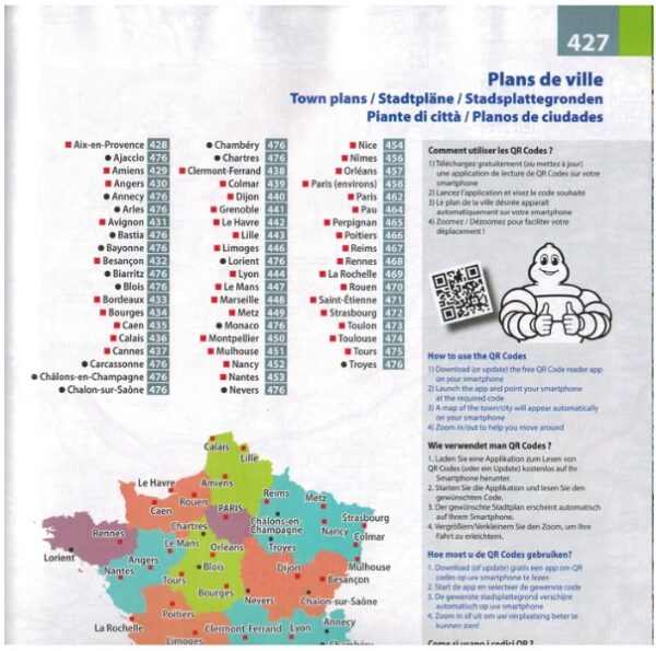 France Tourisme 1/200.000 (A4 multiflex) 2025 9782067264991  Michelin Wegenatlassen  Wegenatlassen Frankrijk