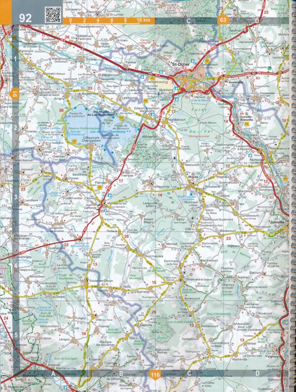 Frankrijk Wegenatlas 1/200.000 spiraalband 2025 / Michelin 9782067265172  Michelin Wegenatlassen  Wegenatlassen Frankrijk