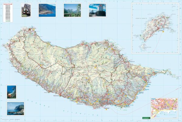 Madeira | autokaart, wandelkaart 1:40.000 9783707922837  Freytag & Berndt   Landkaarten en wegenkaarten, Wandelkaarten Madeira