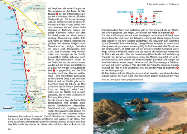 wandelgids Rota Vicentina Rother Wanderführer 9783763348954  Bergverlag Rother RWG  Meerdaagse wandelroutes, Wandelgidsen Zuid-Portugal, Algarve