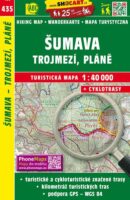 CZ40-435 Šumava, Trojmezí, Plane - Böhmerwald wandelkaart 1:40.000 9788072247134  SHOCart Wandelkaarten Tsjechië 1:40d.  Geen categorie Boheemse Woud, Zuidwest-Tsjechië