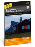 CAL-049  Kungsleden traject: Saltoluokta - Kvikjokk wandelkaart 1:50.000 9789189880139  Calazo Calazo Zweeds Lapland  Meerdaagse wandelroutes, Wandelkaarten Zweeds-Lapland (Norrbottens Län)