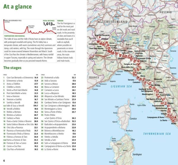 The Via Francigena | wandelgids 9791259961464 Roberta Ferraris, Simone Frignani, Luciano Callega Terre di Mezzo   Meerdaagse wandelroutes, Wandelgidsen Midden-Italië, Noord-Italië