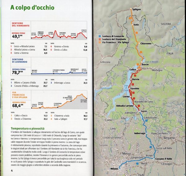 wandelgids Guida al Sentiero del Viandante 9791259962133 Alberto Conte , Sara Zanni Terre di Mezzo   Lopen naar Rome, Meerdaagse wandelroutes, Wandelgidsen Milaan, Lombardije, Italiaanse Meren