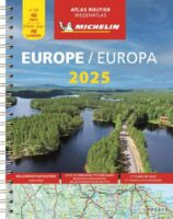 Europa Wegenatlas 2025 (spiraalband) 9782067265189  Michelin Wegenatlassen  Wegenatlassen Europa