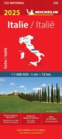 735 Italie, 1:1.000.000 2025 9782067265462  Michelin Michelinkaarten Jaaredities  Landkaarten en wegenkaarten Italië