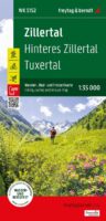 WK-5152  Zillertaler, Tuxertal wandelkaart 1:35.000 9783707920710  Freytag & Berndt WK 1:50.000  Wandelkaarten Tirol