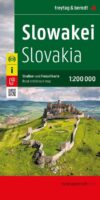 Slowakije | autokaart, wegenkaart 1:200.000 9783707922882  Freytag & Berndt   Landkaarten en wegenkaarten Slowakije