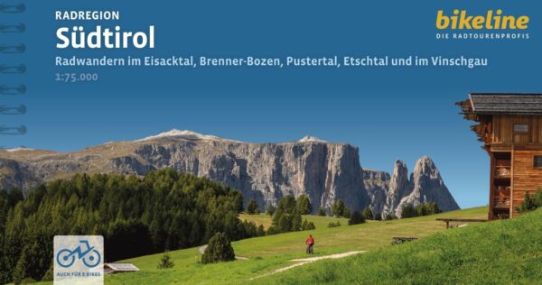 Bikeline Südtirol Radregion | fietsgids Zuid-Tirol 9783711101853  Esterbauer Bikeline  Fietsgidsen, Meerdaagse fietsvakanties Zuid-Tirol, Dolomieten