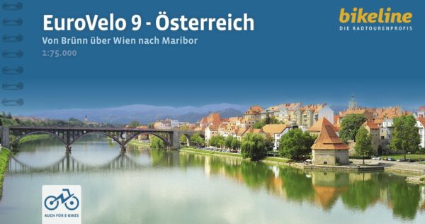 Bikeline Eurovelo 9 - Von Brünn nach Maribor | fietsgids 9783711102140  Esterbauer Bikeline  Fietsgidsen, Meerdaagse fietsvakanties Europa