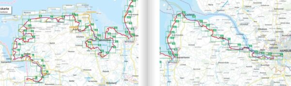 Bikeline Nordseeküsten-Radweg 2 | fietsgids 9783711102829  Esterbauer Bikeline  Fietsgidsen, Meerdaagse fietsvakanties Noordwest-Duitsland (met Harz)