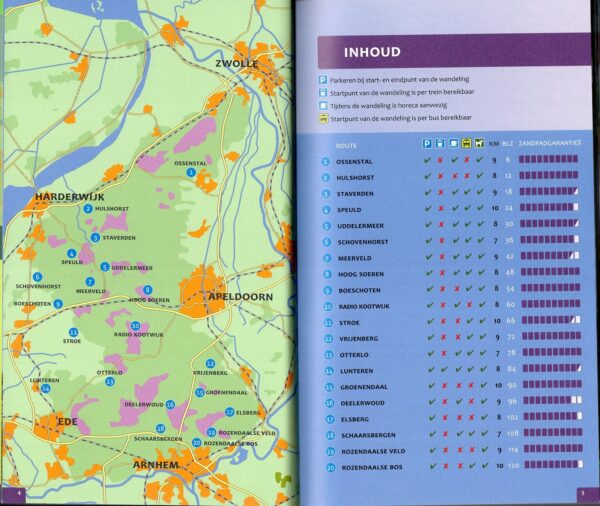 wandelgids Veluwse rondjes | Rob Wolfs 9789076092379  Gegarandeerd Onregelmatig Trage Tochten  Wandelgidsen Arnhem en de Veluwe