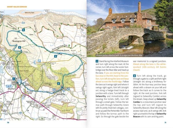 Exmoor Short Walks | wandelgids 9781786311900  Cicerone Press   Wandelgidsen West Country