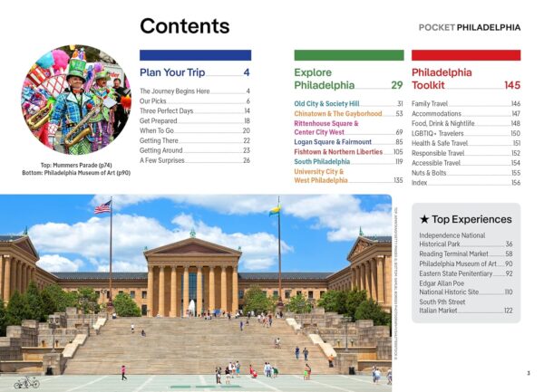 Philadelphia Planet Pocket Guide 9781837583188  Lonely Planet Lonely Planet Pocket Guides  Reisgidsen New York, Pennsylvania, Washington DC