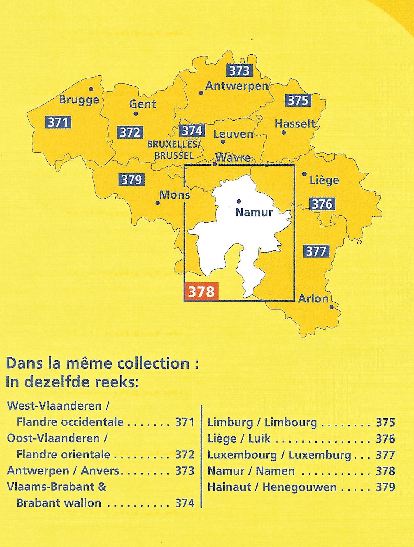 Blazen heden Coördineren Michelin wegenkaart provincie Namen 1:150.000 | 9782067185357 -  Reisboekhandel De Noorderzon